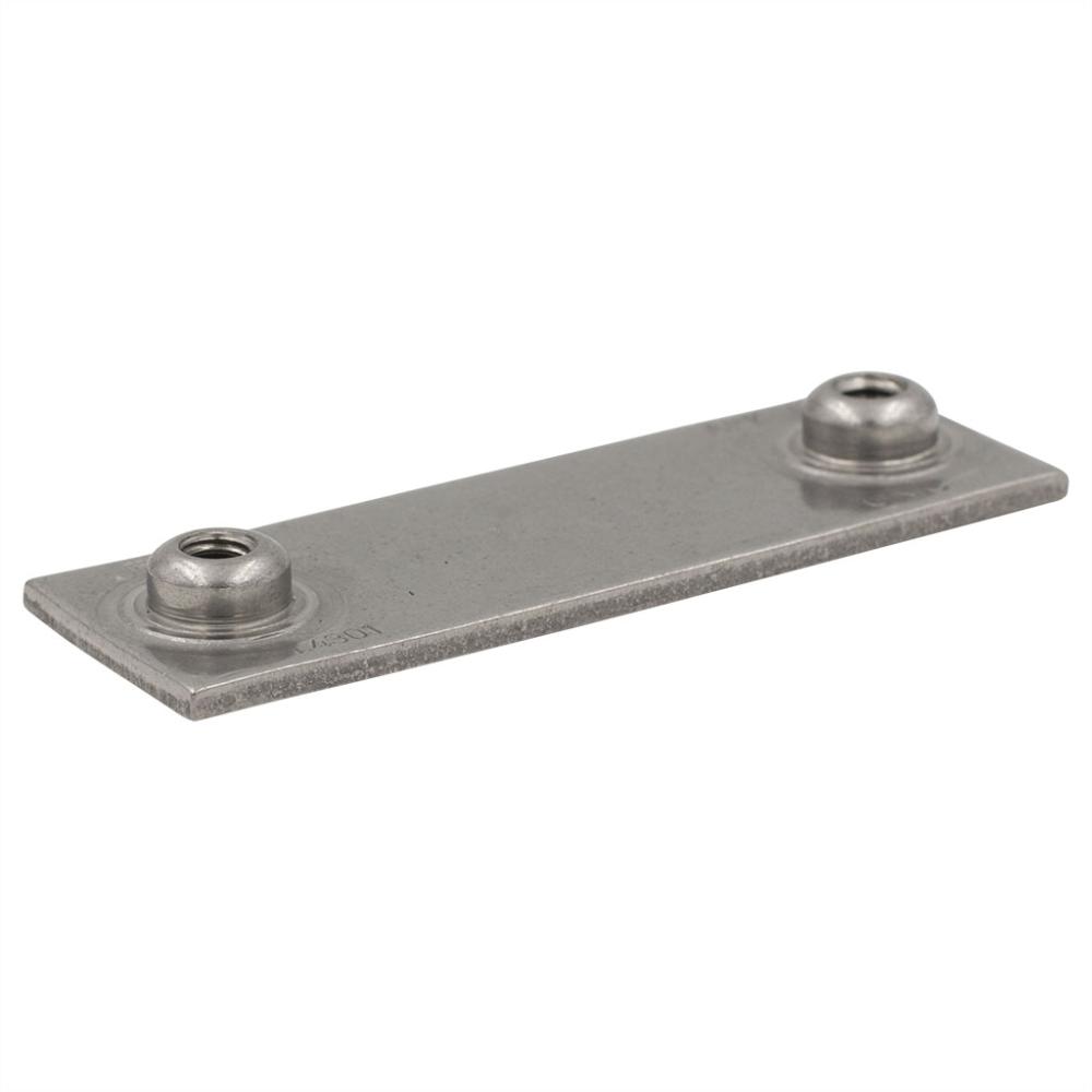 Light Series Stainless Steel Weld Plate DIN3015 by The Clamp Company