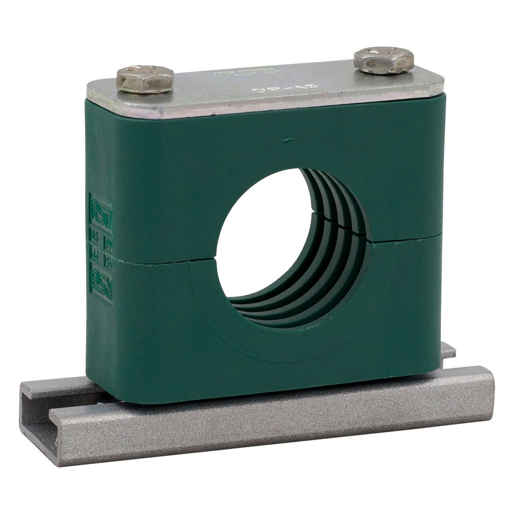 Light Series Rail Mount Clamps Zinc-Plated