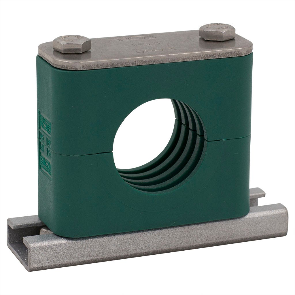 Light Series Rail Mount Clamps 316 Stainless Steel