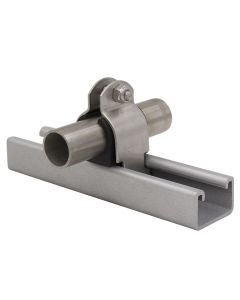 1/4" O.D. Tubing Cushion Clamp 304 Stainless Steel