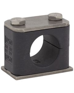 3/8" Tubing Anti-Corrosion Clamp 316 Stainless Steel Hardware