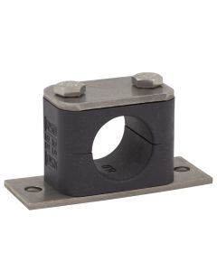 1/4" Tubing Elongated Anti-Corrosion Clamp 316 Stainless Steel Hardware