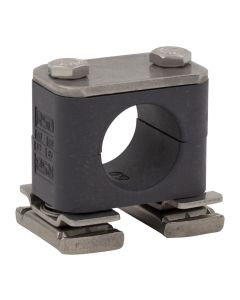 1/4" Tubing Anti-Corrosion Strut Clamp 316 Stainless Steel Hardware