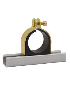 1/4" O.D. Tubing Cushion Clamp Zinc-Plated