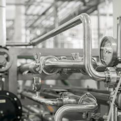 food and beverage production utilizing DIN3015 clamps by The Clamp Company