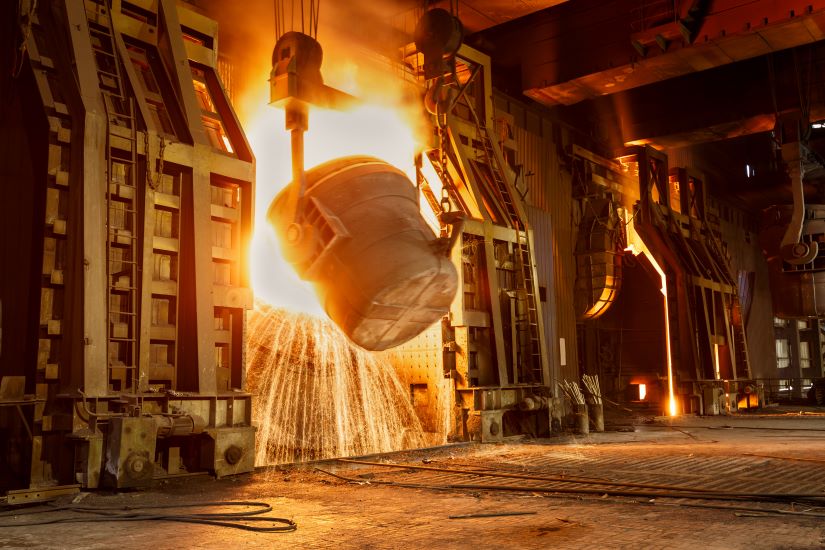 steel mills utilizing DIN3015 clamp by The Clamp Company